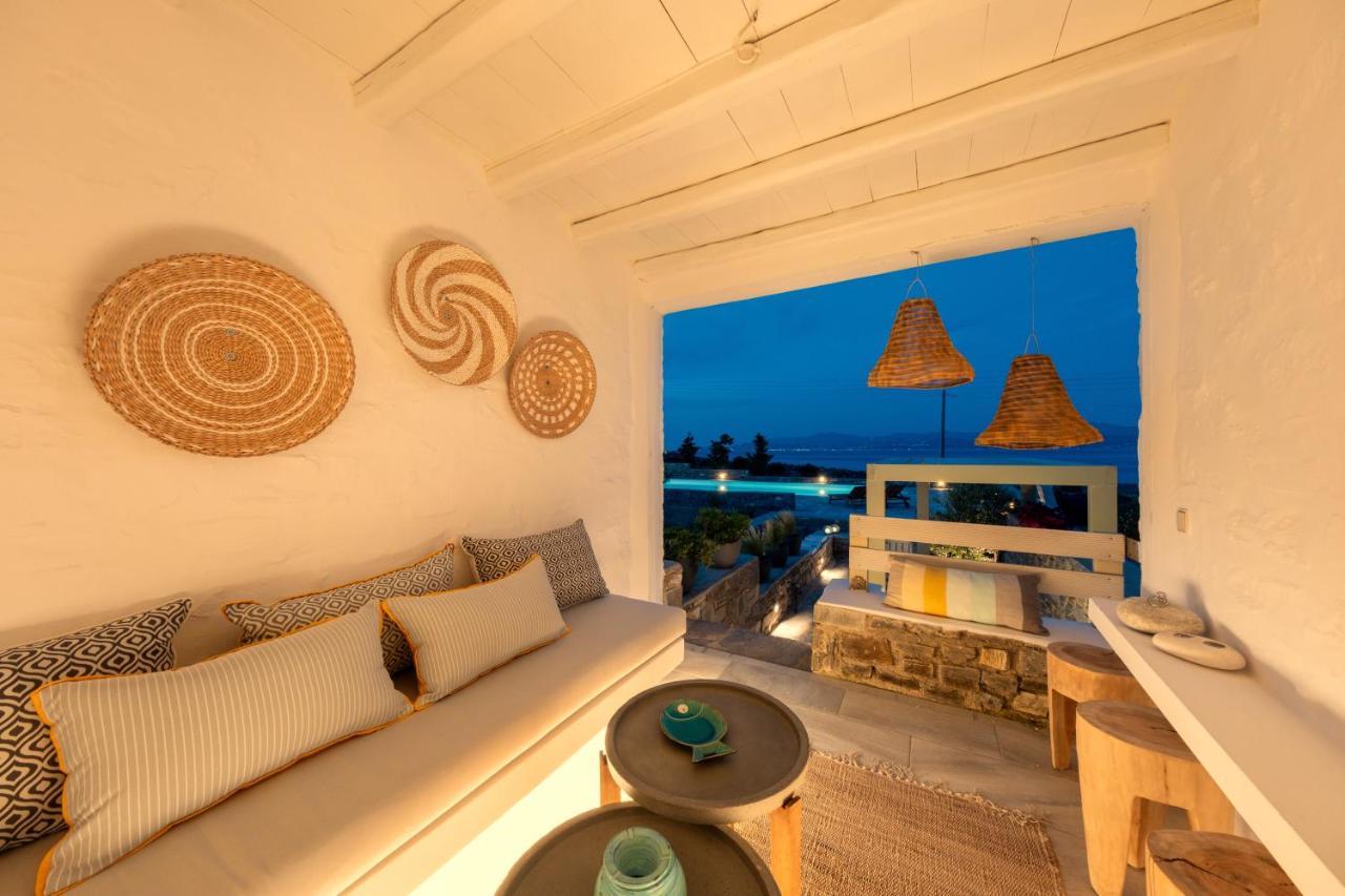 Kallirroe Deluxe Villa With Sea View And Pool Chrisi Akti  Buitenkant foto