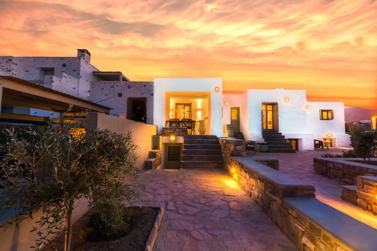 Kallirroe Deluxe Villa With Sea View And Pool Chrisi Akti  Buitenkant foto